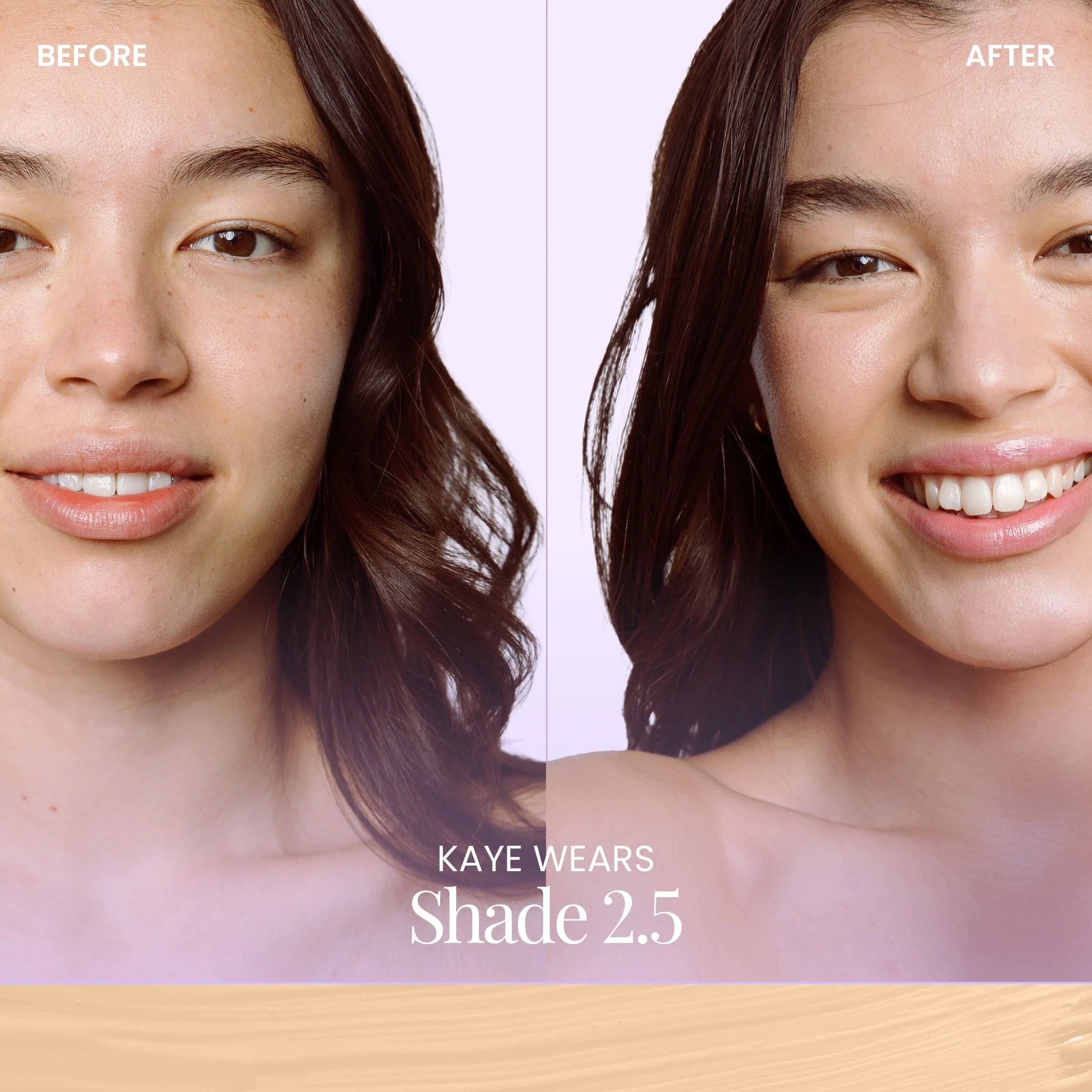 BeautyScreen™ SPF50 Peptide Foundation Tint - 2.5 Light Neutral - Image 5