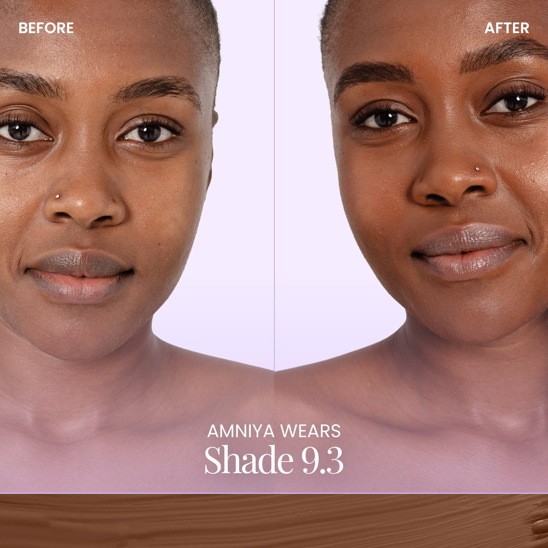 BeautyScreen™ SPF50 Peptide Foundation Tint - 9.3 Rich Caramel - Image 4