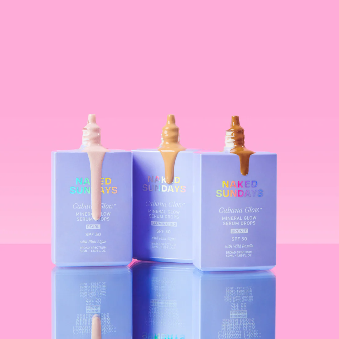 CabanaGlow™ SPF50 Mineral Glow Serum Drops - Bronze - Image 6