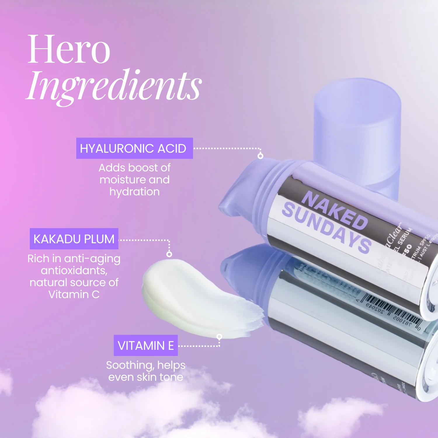 CabanaClear™ Water Gel Serum SPF50 30ml - Image 3