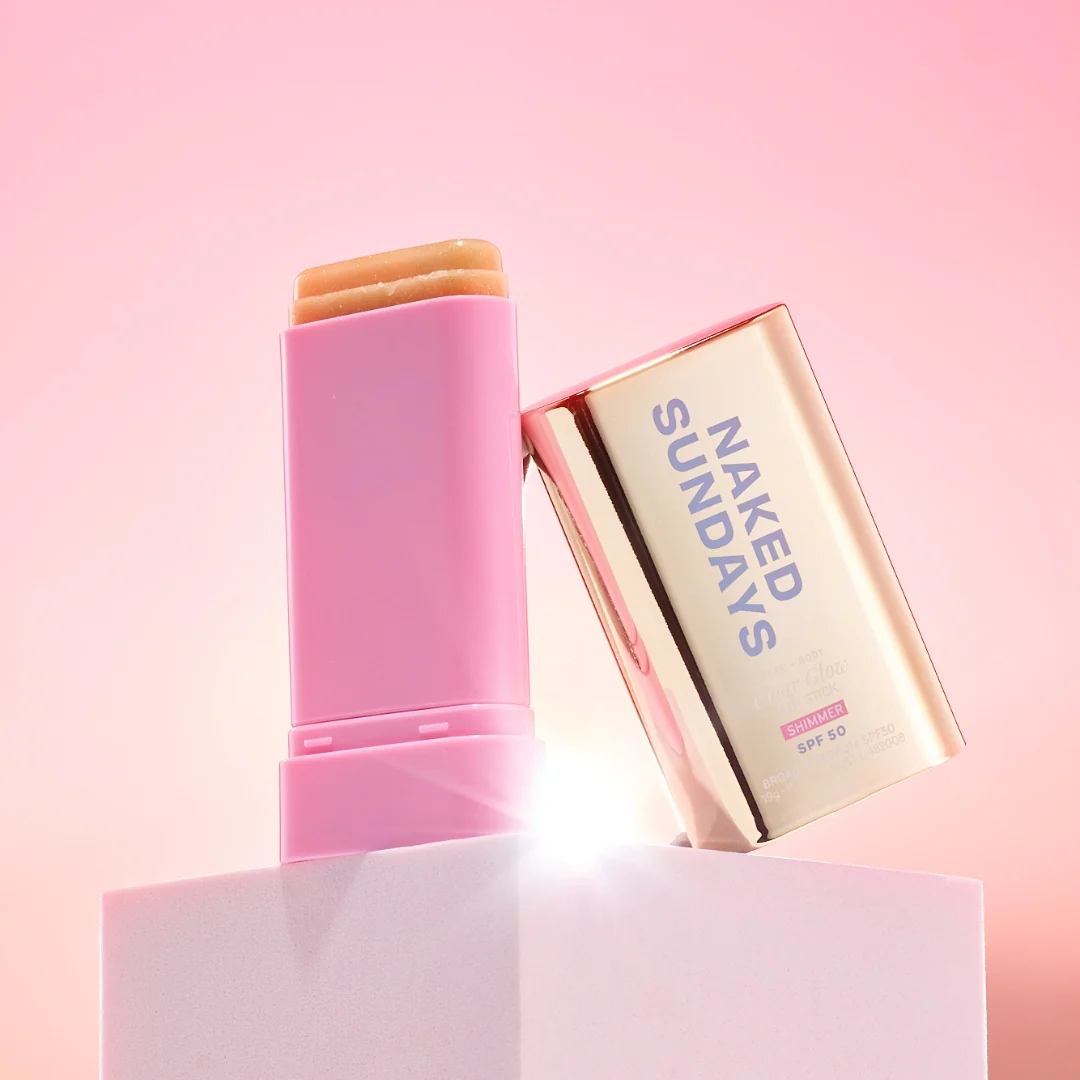 SPF50 Clear Glow Shimmer Sun Stick - Image 3