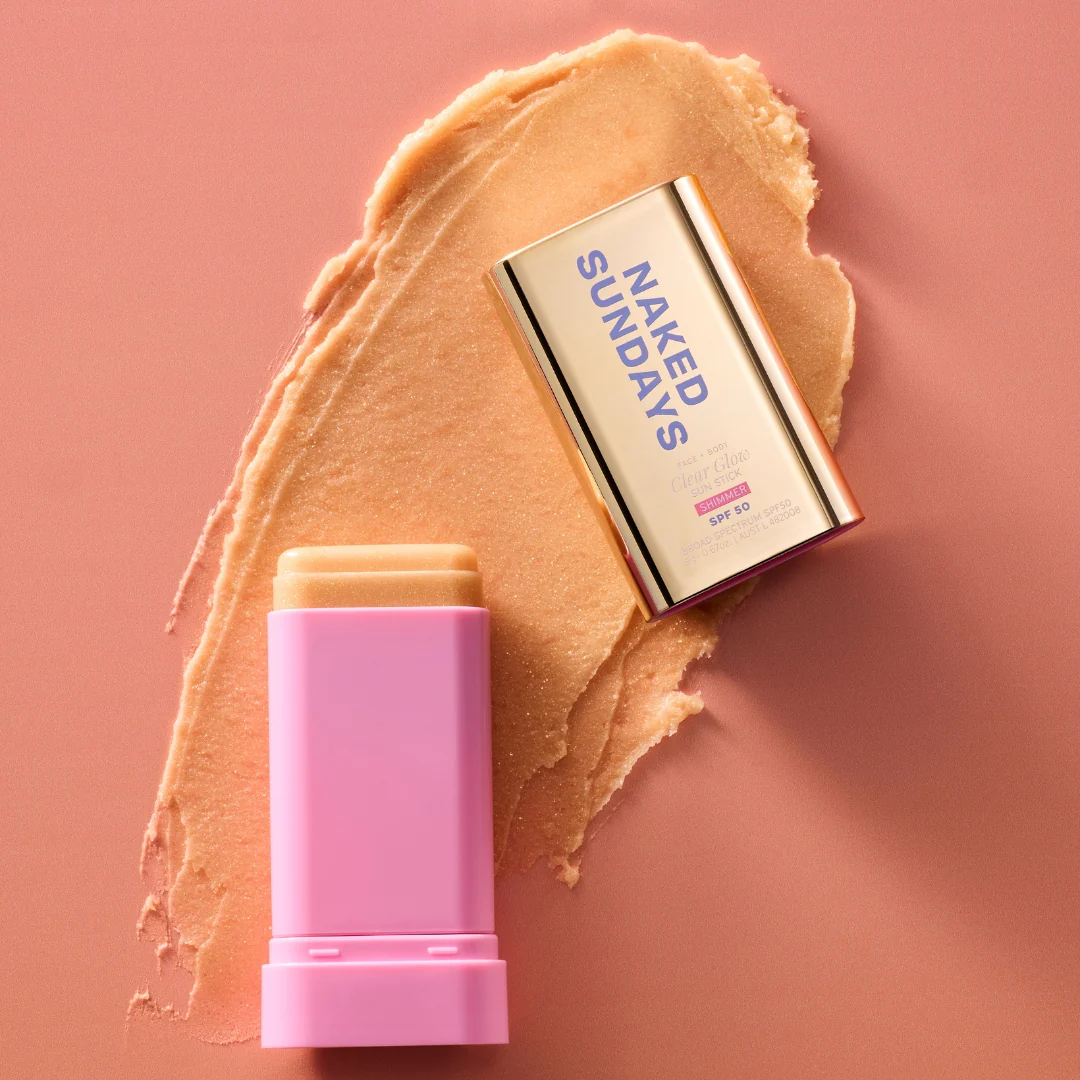 SPF50 Clear Glow Shimmer Sun Stick - Image 4