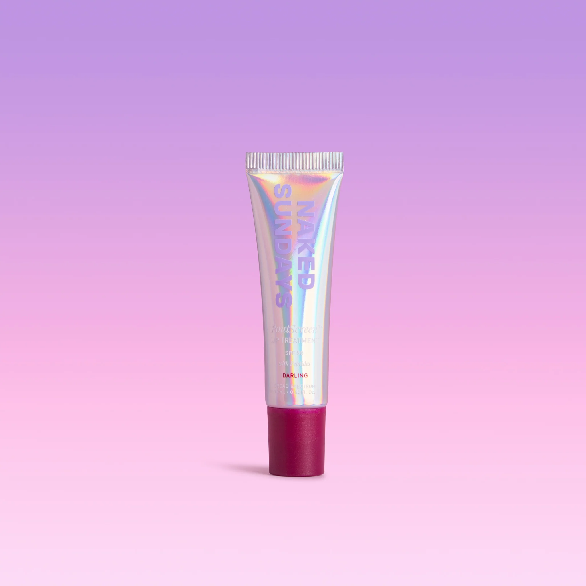 PoutScreen™ SPF50 Lip Treatment - Darling (Sheer Plum)